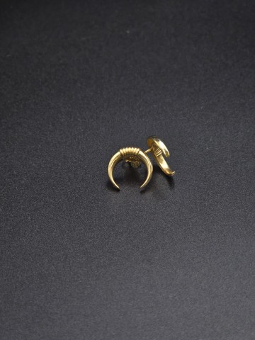 Złote kolczyki Pr&oacute;ba 585  Wag 2.0 gram