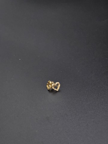 Złote kolczyki Pr&oacute;ba 585  Waga 1.5 gram