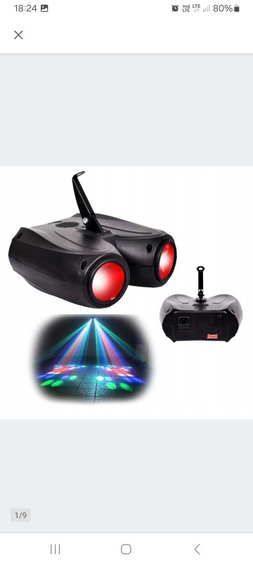 Projektor dyskotekowy Light4Me Airship 2. Nowy