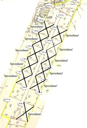 Działka budowlana Węglew, gm. Golina, pow. Konin, media !