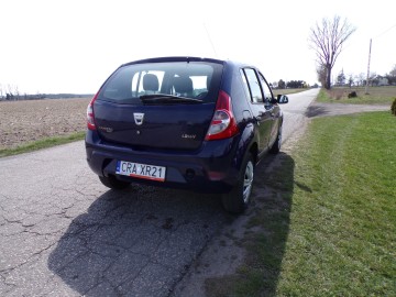 DACIA SANDERO 1.2  ZAREJESTROWANA ZAMIANA