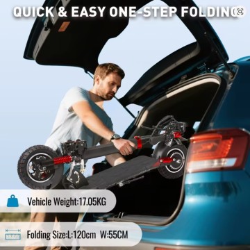 Hulajnoga elektryczna 800W 15Ah 48V zasięg do 55km. Nowa