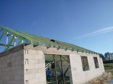 Konstrukcja Dachowa C24 Wiązary Więźba Kozły belki drewno