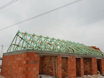 Konstrukcja Dachowa C24 Wiązary Więźba Kozły belki drewno