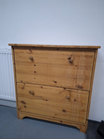 Szafka na buty PRAWDZIWE DREWNO 80x20