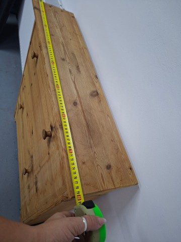 Szafka na buty PRAWDZIWE DREWNO 80x20