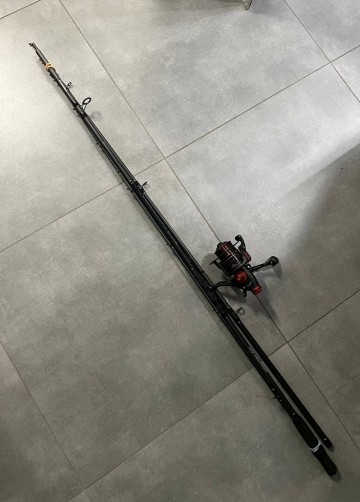 Wędka Robinson River Feeder sx3 3.90m 120g + kołowrotek Mira