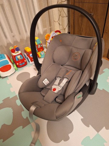 Cybex Cloud G i-Size Lava Grey +adaptery, otulacz, śpiworek
