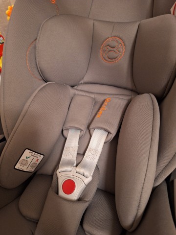 Cybex Cloud G i-Size Lava Grey +adaptery, otulacz, śpiworek