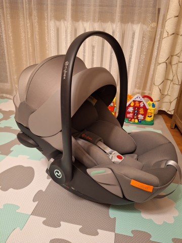Cybex Cloud G i-Size Lava Grey +adaptery, otulacz, śpiworek