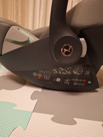 Cybex Cloud G i-Size Lava Grey +adaptery, otulacz, śpiworek