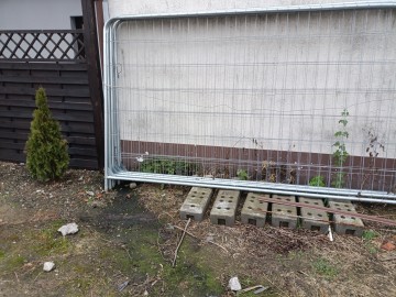 Panel owalny, płot, ogrodzenie budowlane sprzedam