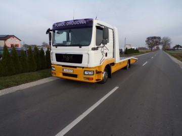 MAN 8.180  AUTO- LAWETA