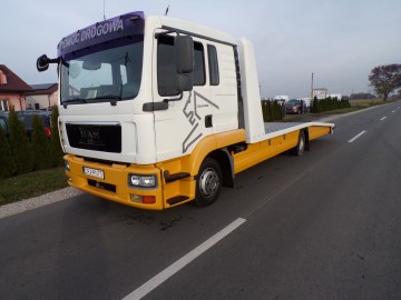 MAN 8.180  AUTO- LAWETA