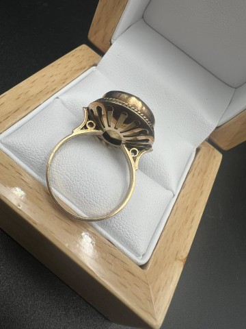 Złoty pierścionek  Pr&oacute;ba 585 Waga: 7.25 g