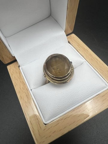 Złoty pierścionek  Pr&oacute;ba 585 Waga: 7.25 g