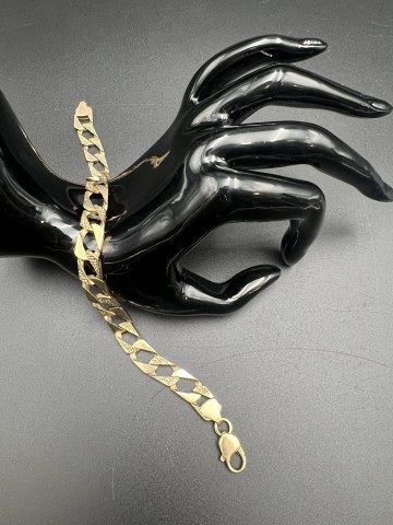 Złota bransoletka  Pr&oacute;ba 585 Waga: 26.32 g