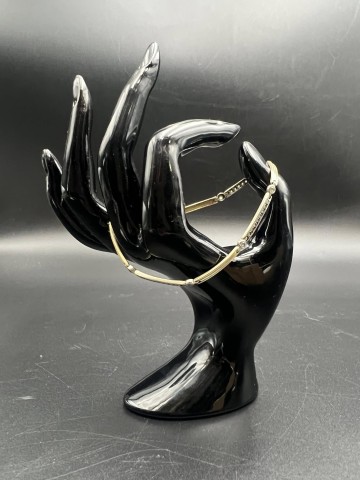 Złota bransoletka  Pr&oacute;ba 585  Waga: 7.40 g