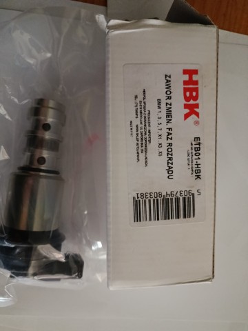 Zaw&oacute;r nowy   zmiennych faz rozrządu BMW