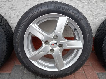 Felgi aluminiowe z oponami 195/55R16 Good Year zimowe