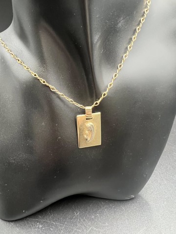 Złoty łańcuszek   Pr&oacute;ba 585 Waga: 9.38 g