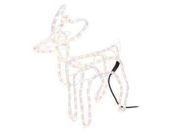 Renifer LED z timerem czasowym_ Nowy