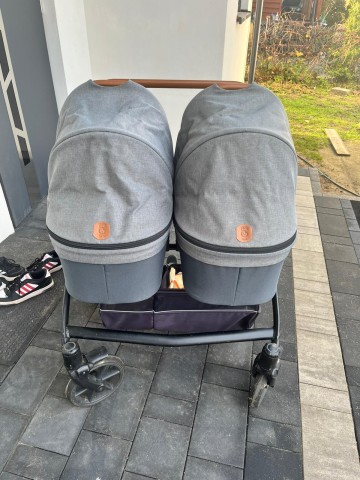 Sprzedam wozek bliźniaczy jedo duo