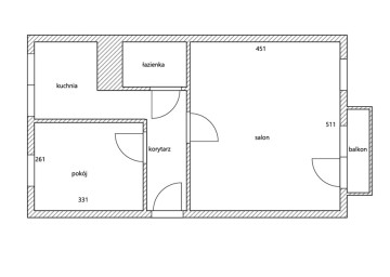 Na sprzedaż lokal mieszkalny - Konin ul. Legion&oacute;w