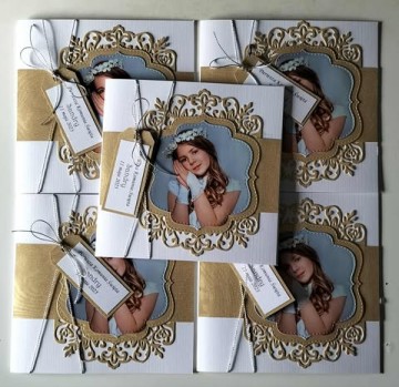 Zaproszenia i podziękowania na Komunię