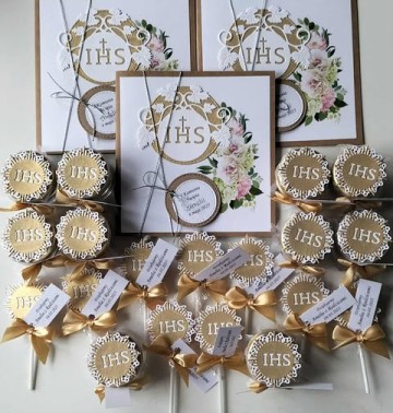 Zaproszenia i podziękowania na Komunię