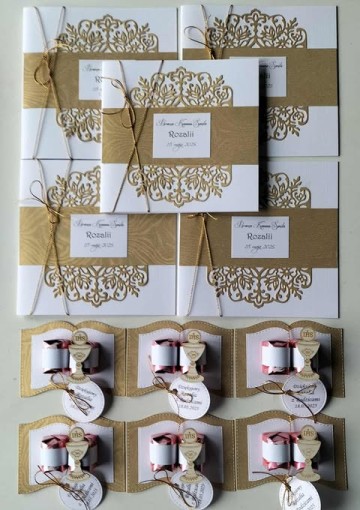 Zaproszenia i podziękowania na Komunię