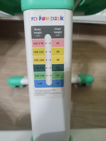 Krzesło dziecięce regulowane