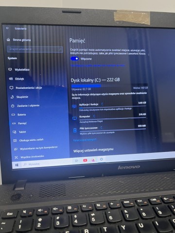 Laptop Lenovo G500 4/250 GB