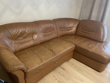 Narożnik sk&oacute;rzany wypoczynek sk&oacute;ra fotele