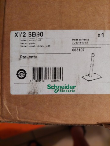 XY2SB90, Podstawa do oburęcznych kaset sterujących pomarańcz