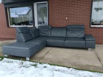 Sprzedam narożnik ze sk&oacute;ry