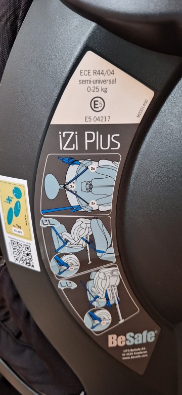 Fotelik samochodowy BeSafe iZi Plus