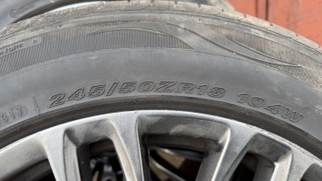 Koła BMW 5x120 opony Nexen 245/50 R18 ET20 72.6mm