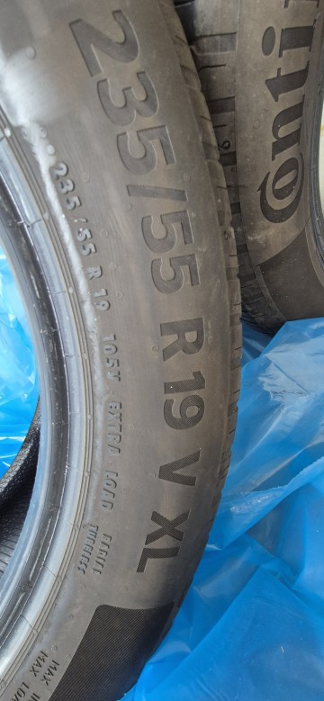 Sprzedam 4szt. Opony uzywane, letnie Continental