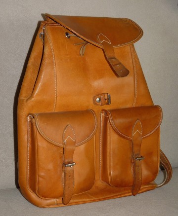 Sprzedam plecak skórzany miejski/myśliwski z przełomu wieku