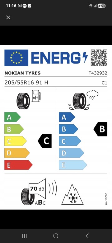 Komplet kół z oponami Nokian