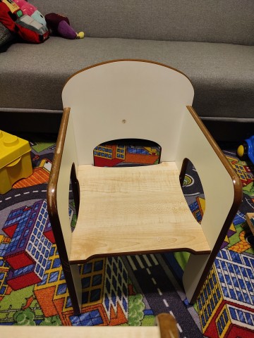 Stoliczek i krzesełko dziecięce