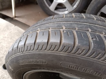 Alufelgi z oponami letnimi FULDA 195/65R15. 4szt