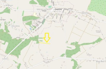 Na sprzedaż grunt rolny - Drzewce, gm. Zag&oacute;r&oacute;w