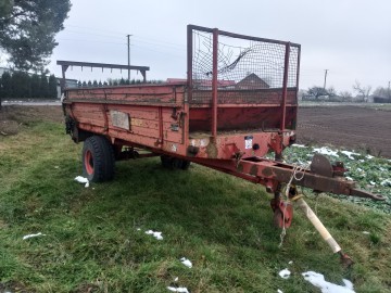 Sprzedam rozrzutnik obornika welger 5 ton