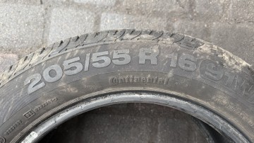 Opony letnie 205/55 R16 Continental komplet 4 sztuki
