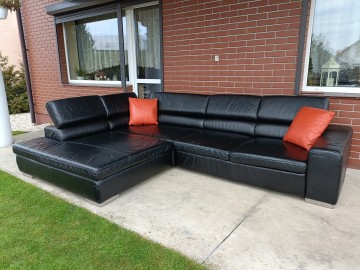 Sprzedam narożnik ze sk&oacute;ry