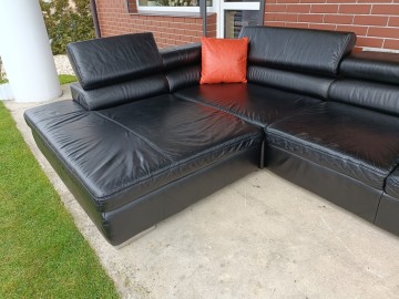 Sprzedam narożnik ze sk&oacute;ry