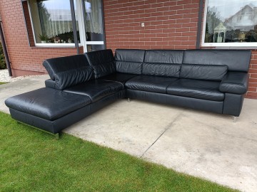 Sprzedam narożnik ze sk&oacute;ry