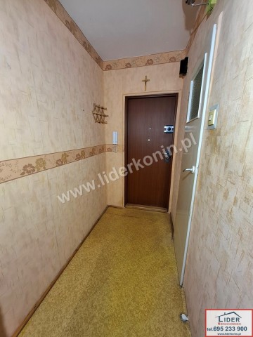 Konin &ndash; ul. Wyszyńskiego - 2 pokoje - 42,16 m&sup2;-4 piętro